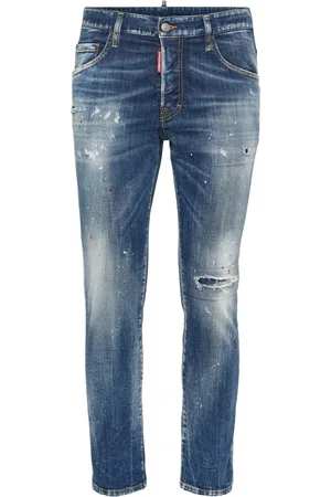 Dsquared2 Jean slim à effet usé