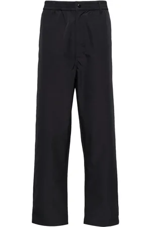 Izzue Pantalon droit à taille élastiquée