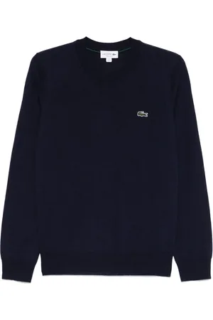 Lacoste Pull à patch crocodile