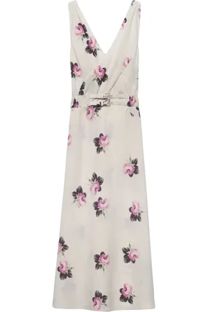 Prada Robe à fleurs