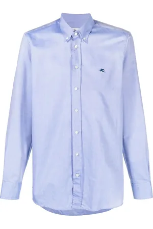 Etro Chemise à logo brodé