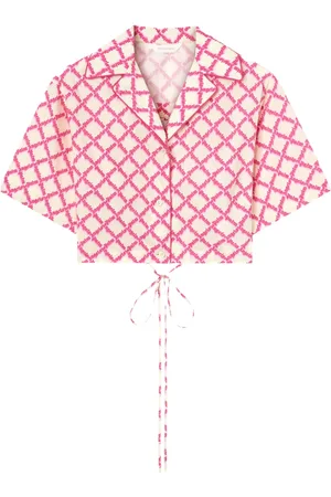 Palm Angels Chemise croisée à logo
