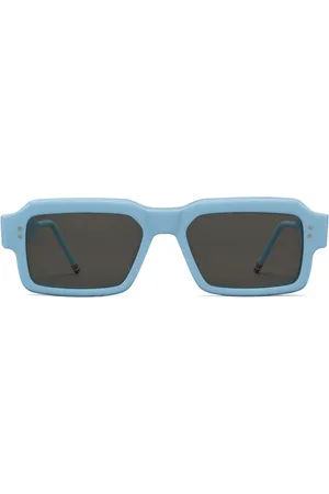 Thom Browne Lunettes de soleil à monture rectangulaire