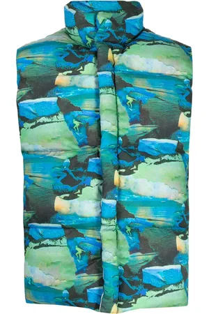 ERL Gilet imprimé à design matelassé