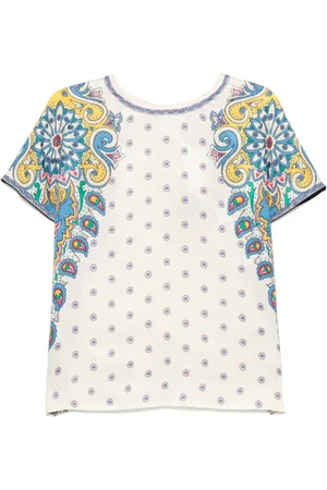 Etro T-shirt à motif cachemire