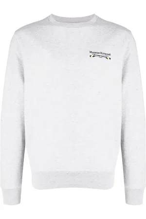 Maison Kitsuné Sweat en coton à logo brodé