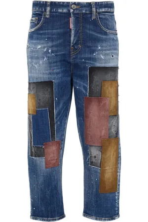 Dsquared2 Jean droit à détail de patch