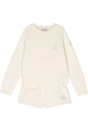 Moncler Ensemble haut-short à logo brodé