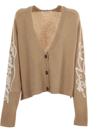 Serafini Cardigan à logo appliqué