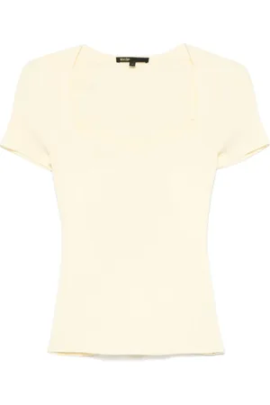 Maje Haut à design nervuré