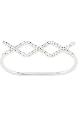 ALINKA 18kt white gold KATIA TRIO diamond ring
