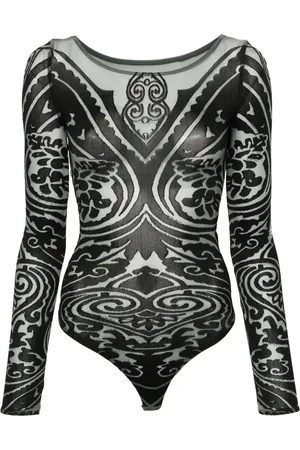 Wolford X Etro body Body Tattoo