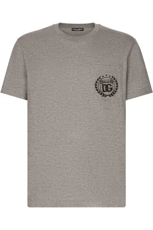 Dolce & Gabbana T-shirt en coton à logo brodé