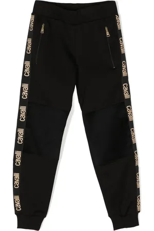 Roberto Cavalli Pantalon de jogging à bande logo