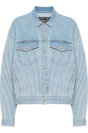MUGLER Veste en jean Spiral