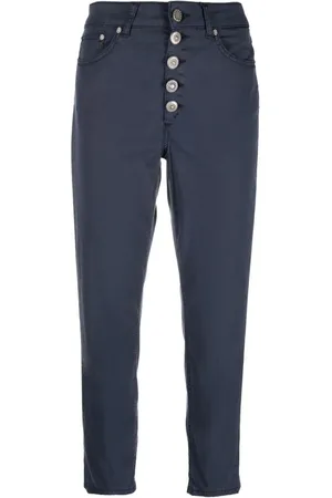 Dondup Jean crop à taille haute