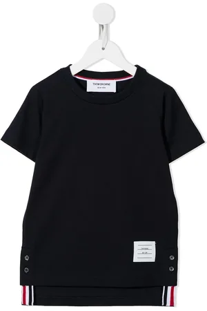 Thom Browne T-shirt en jersey à manches courtes