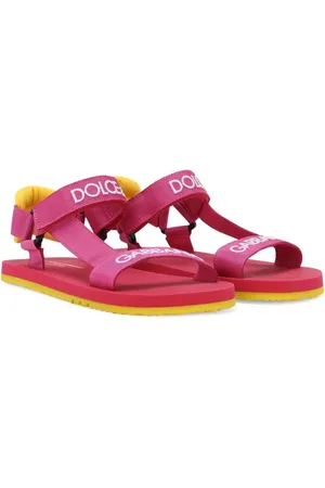 Dolce & Gabbana Sandales à logo brodé