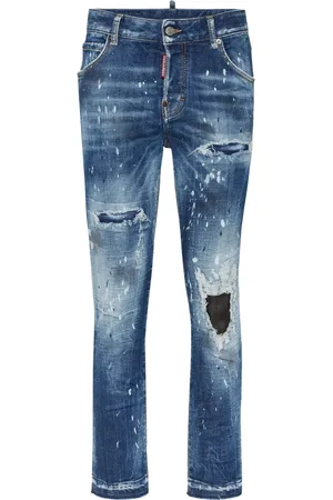Dsquared2 Jean skinny à effet usé