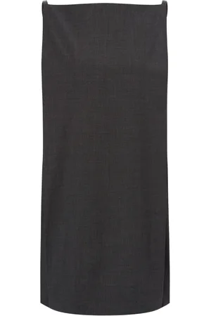 Serafini Robe évasée à col ample