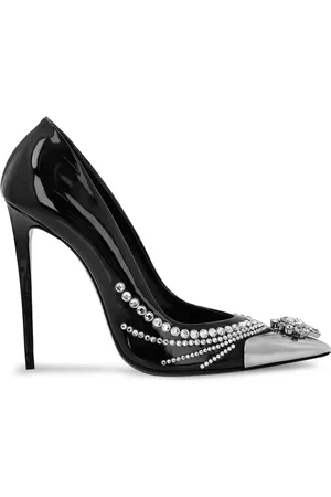 Philipp Plein Escarpins à ornements en cristal 105 mm