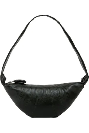 LEMAIRE Sac porté épaule Croissant médium en cuir