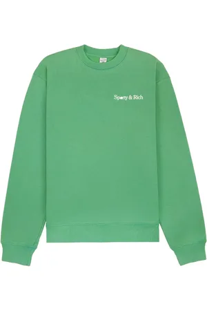 Sporty & Rich Sweat en coton à logo imprimé