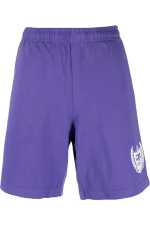 Sporty & Rich Short à logo imprimé