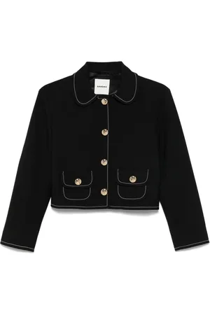 Sandro Veste à coutures contrastantes