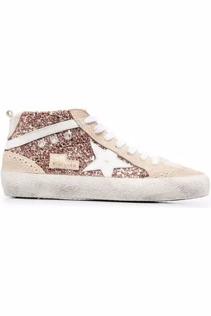 Golden Goose Baskets Mid Star à paillettes