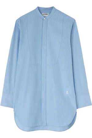 Jil Sander Chemise en coton Saturday à rayures