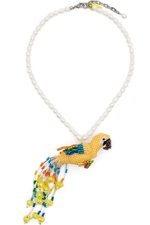 FORTE FORTE Collier à pendentif perroquet