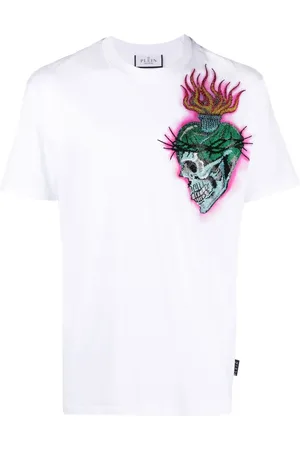 Philipp Plein T-shirt à imprimé tatouage