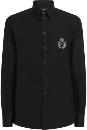 Dolce & Gabbana Chemise à logo appliqué