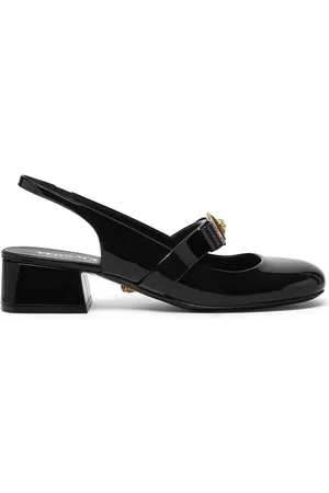 VERSACE Escarpins Gianni Ribbon 35 mm à bride arrière