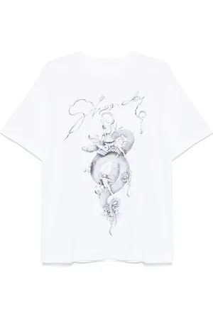 Givenchy T-shirt à imprimé serpent et chandelier