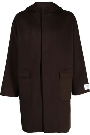 Etudes Manteau Temple à patch logo