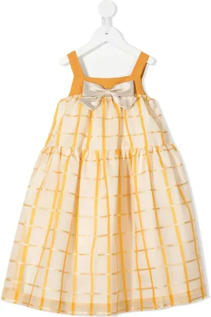 HUCKLEBONES LONDON Robe sans manches à carreaux