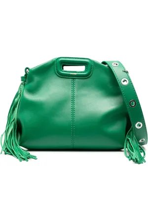 Maje Mini sac porté épaule Miss M en cuir