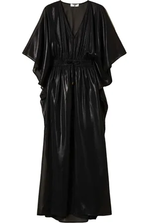 Twin-Set Robe-caftan à effet de transparence