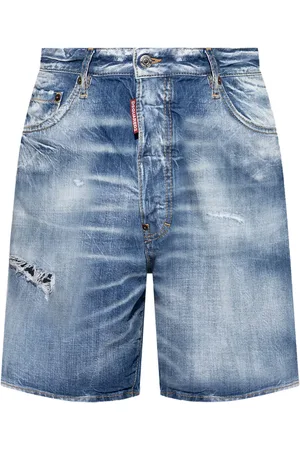 Dsquared2 Short en jean à étiquette logo