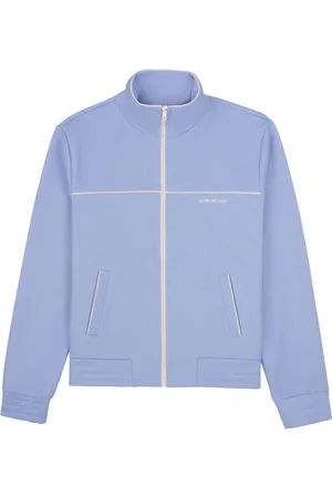 Sporty & Rich Veste zippée à logo imprimé