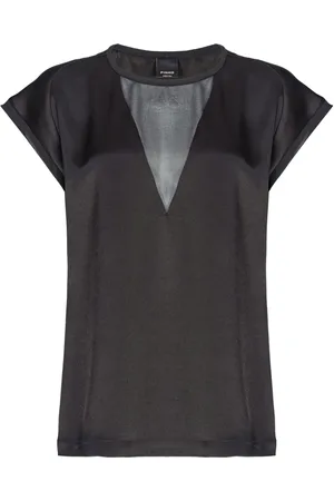 Pinko Blouse satinée à empiècements