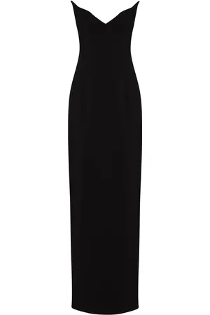 Monot Robe-bustier longue à col v