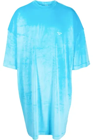 TEAM WANG design Robe-chemise Sparkles en velours