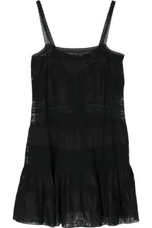 ZIMMERMANN Robe courte Halliday bordée de dentelle