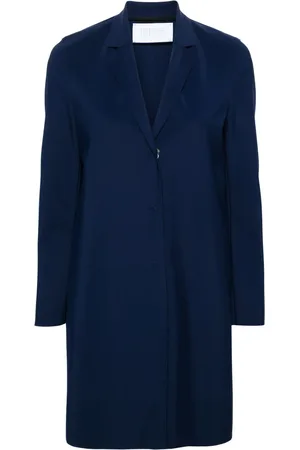 Harris Wharf London Manteau à simple boutonnage