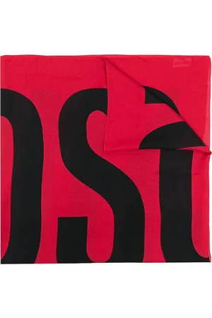 Moschino écharpe à logo imprimé