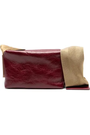 UMA WANG Sac porté épaule à logo embossé