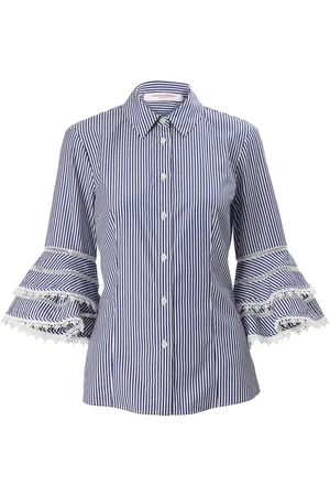 Carolina Herrera Chemise à détail en dentelle